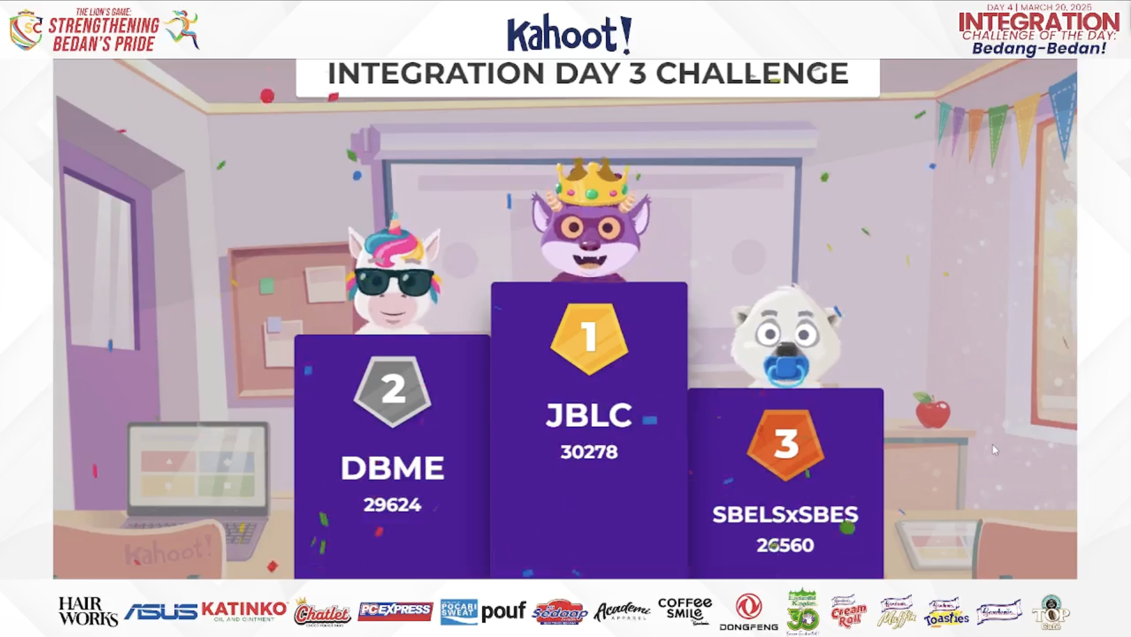 SC highlights Bedan heritage on day 4 of Integration challenge